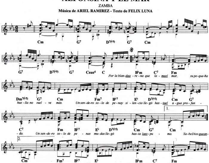 Alfonsina y el mar…